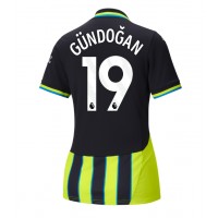 Dres Manchester City Ilkay Gundogan #19 Preč pre Ženy 2024-25 Krátky Rukáv